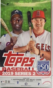2019 Topps Series 2 Baseball Hobby Box 