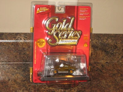 Johnny Lightning 1965 Chevrolet Corvette Gold Series Muscle Cars 1/5000 65 Chevy - Image 1 of 3