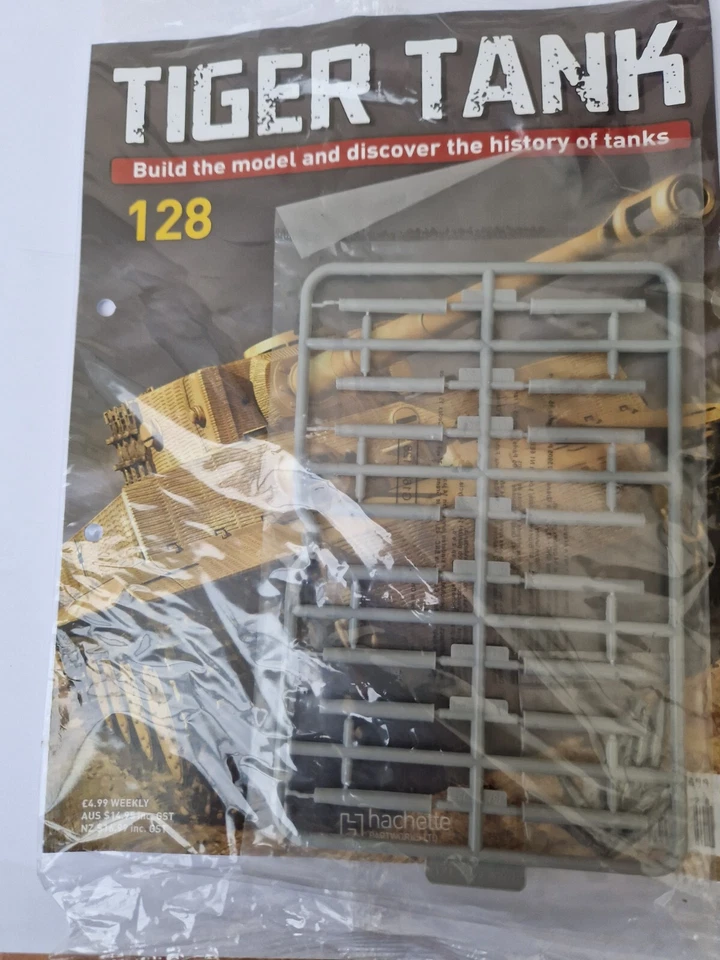 1/16 HACHETTE Costruire il Proprio Tiger Modello Serbatoio Numero 128 Inc Parte - Immagine 1 di 2