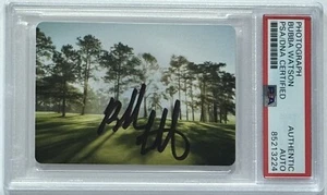 BUBBA WATSON SIGNED MASTERS CHAMPION AUGUSTA PICTURE PHOTO PSA DNA COA AUTOGRAPH - Picture 1 of 2