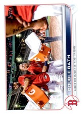 Double Bath CC, CL 2022 Topps 229  Boston Red Sox
