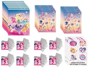 My Little Pony Birthday Party Supplies Favor Bundle Set includes 8 Loot Bags,... - Picture 1 of 5