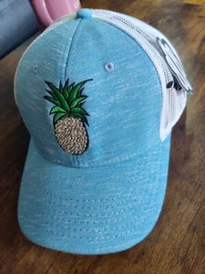 Brand New Pineapple 808 Hawaii Adjustable Hat One Size Swinger Bling Maui - Bild 1 von 6