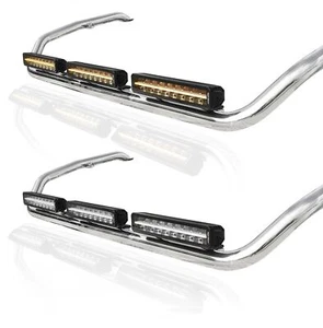Roof Bar + LED Spot Light Bars x3 For Mercedes Actros MP4 2012+ Stream Space Cab - Picture 1 of 12