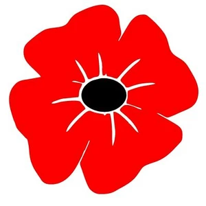 Poppy Heroes Soldier/Military/Charity Car/Van Sticker Vinyl Decal Lest We Forget - Picture 1 of 3