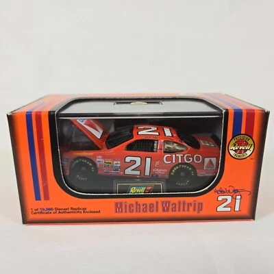 Nascar Revell 1998 1:64 diecast Michael Waltrip Citgo #21 edición limitada certificado de autenticidad Foto 1 de 4