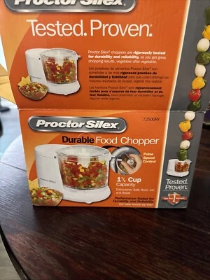 Proctor Silex 72500RY 1.5 Cup Food Processor New In Box - Image 1 of 4