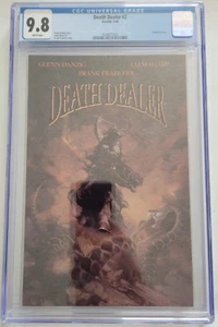 DEATH DEALER #2 CGC 9.8 GRADED 1996 VEROTIK GLENN DANZIG FRANK FRAZETTA COVER - Picture 1 of 2