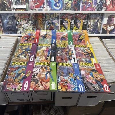 Invincible Ultimate Collection Volume 1-12 HC Complete Set Image BRANDNEW Comics - Image 1 of 4