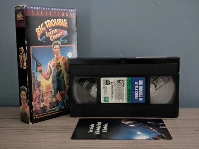Big Trouble In Little China (1995, VHS) - 20th Century Fox Selections (+ Insert) - Image 1 of 4
