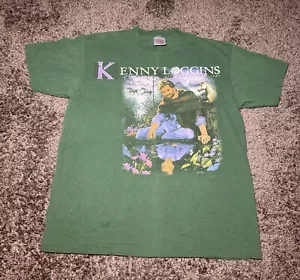Vintage 1994 Kenny Loggins T-shirt Return To Pooh Corner Green Size Large - Picture 1 of 4