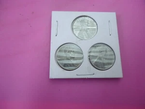1943-p/d/s Lincoln Pennies Stahl Set #1 alle verschieden - Bild 1 von 3