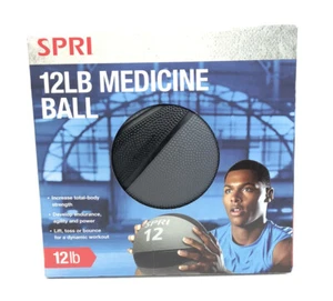 SPRI Weighted Medicine Ball 12 Lb Pound NEW Toning Workout - Picture 1 of 3