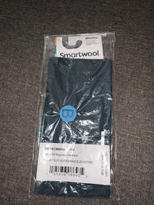 Smartwool Merino 250 Wool Reversible Headband Unisex ~ Dark Teal/Lt Blue ~ NEW - Picture 1 of 5