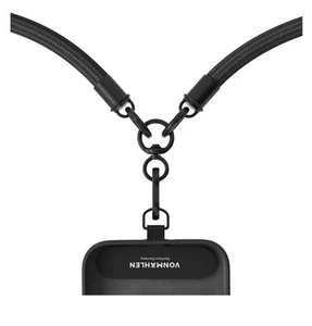 Vonmählen Infinity Go Handykette Band Cordel universal schwarz - Bild 1 von 5