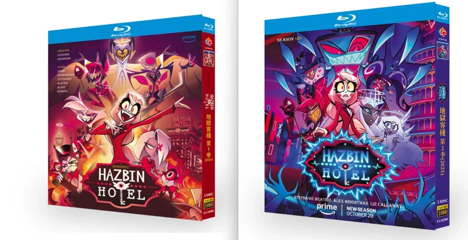 Hazbin Hotel Season 1-2 (2025)4BD All Region New Box Set - Image 1 of 1