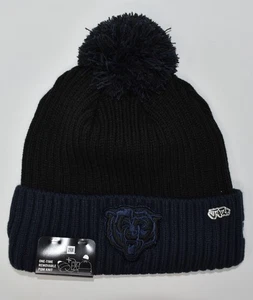 New Era Chicago Bears NFL Inspire Change Justice Knit Pom Cuff Beanie Hat - Picture 1 of 4