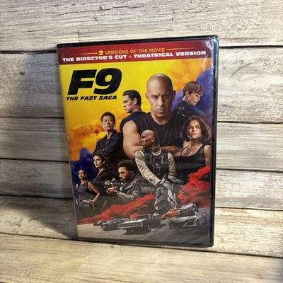 F9 The Fast Saga Fast And The Furious DVD New Sealed Director’s Cut + Theatrical - Image 1 of 4