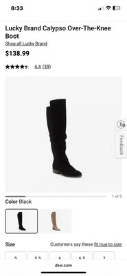 Bota Lucky Brand Calypso Nueva Talla 8.5W 🇧🇷  Foto 1 de 4