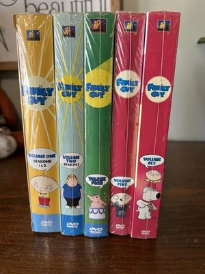 Family Guy Season DVD Box Set Lot Complete Volumes 1-6 Sealed 🔥🔥🔥 - Image 1 of 2