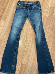 Rock Revival Anabela Boot Cut Jeans 26(30" waist & 33" length - Picture 1 of 11