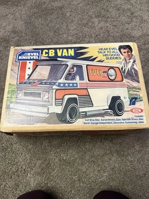 Ideal Toys Evel Knievel CB Van 1977 Vintage Collectible - Image 1 of 4