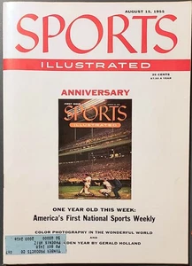 Vintage Sports Illustrated First Anniversary Issue August 15, 1955 Collectible - Bild 1 von 3