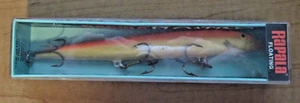 Rapala Original Flotante #18 Crankbait Dorado Flo Rojo Nuevo en Paquete F-18 GFR - Imagen 1 de 3