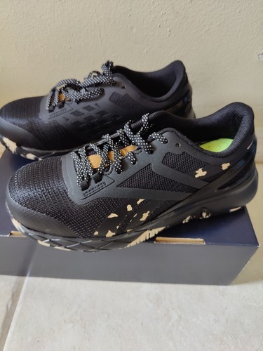 Reebok scarpe da lavoro atletiche Nanoflex TR da donna nere mimetiche CT