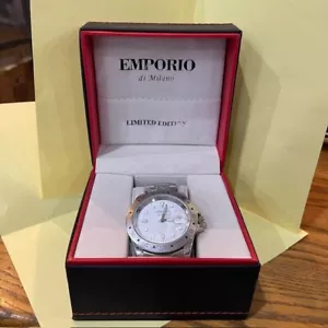 emporio di milano watch Limited Edition white/silver face - Picture 1 of 7