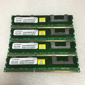4X 32GB AXIOM 102472W8D3R13811 8GB SERVER MEMORY DDR3 PC3-10600 REG FREE S/H - Picture 1 of 4