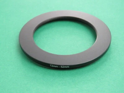 72-52 72mm-52mm Stepping Step Down Male-Female Filter Ring Adapter 72mm-52mm  - Image 1 of 2