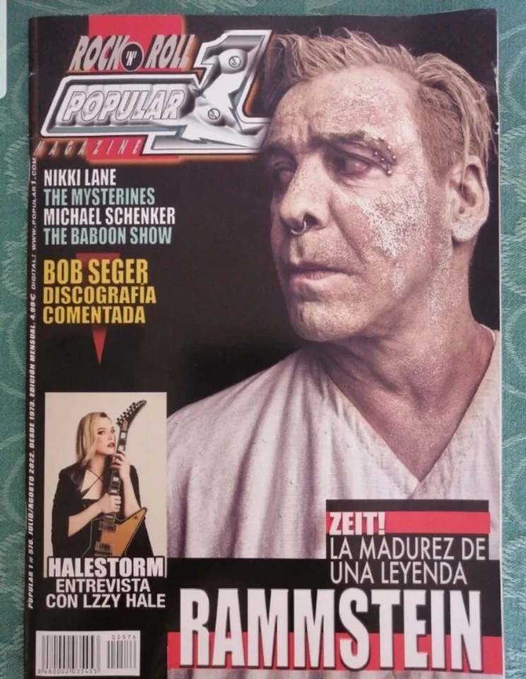 Rammstein 2022  Magazine Rare - Image 1 of 1