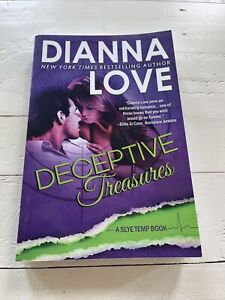Deceptive Treasures: Slye Temp Book 4 By Dianna Love SIGNED INSCRIBED