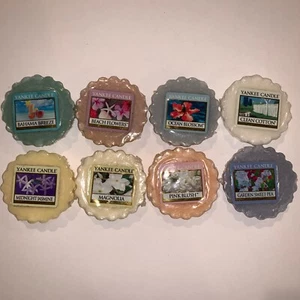 Yankee Candle Tart Wax Melts Lot Of 8 Discontinued Scents Assorted - Picture 1 of 1