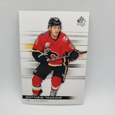 2019-20 SP Authentic Matthew Tkachuk Base Set - #74 - Image 1 of 3