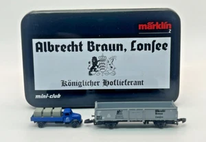 Z Scale Marklin 80024 Museumswagon 2013 Open Freight Gondola Original Tin (B) - Picture 1 of 11