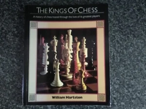 The Kings of Chess by William Hartston - limp cover algebraic edition - Picture 1 of 5