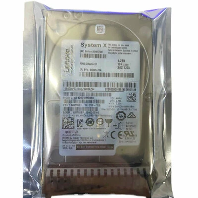 Lenovo 0WG7000 X3550 X3650 M5 X3850X6 hard drive 1.2TB 10K SAS 12gb 00WG701 - Image 1 of 4