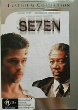 Seven DVD 7 SE7EN Brad Pitt Thriller Movie NEW Platinum Collection t67