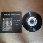 The Neville Brothers - With God On Our Side - Used Vinyl Record 7 - 