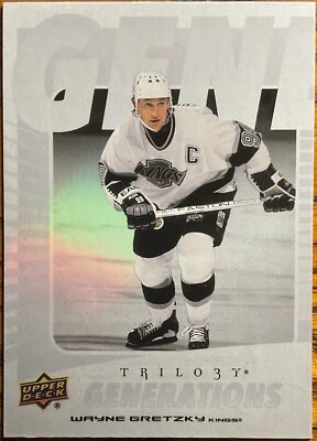 2023-24 Upper Deck Trilogy Generations Wayne Gretzky #TG-16A Los Angeles Kings - Image 1 of 2