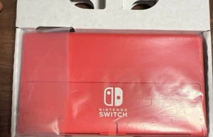 Nintendo Switch OLED Mario Red Special Model Tablet Only Authentic Console - Picture 1 of 1