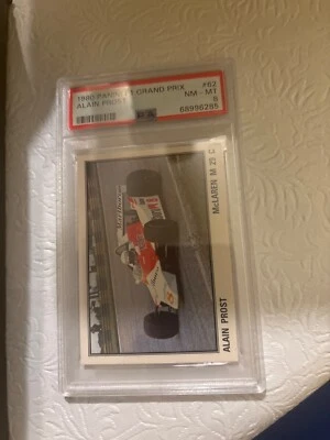 1980 Panini Formula 1 F1 Grand Prix Alain Prost ROOKIE #62 McLaren M29 - Image 1 of 2
