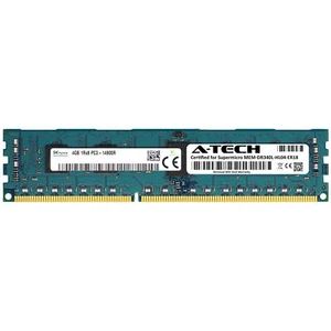 4GB DDR3 PC3-14900R Supermicro MEM-DR340L-HL04-ER18 Equivalent Server Memory RAM - Picture 1 of 2