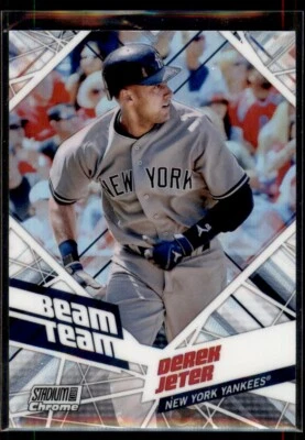 2021 Stadium Club Chrome Beam Team Derek Jeter New York Yankees #BTC-1 - Image 1 of 2