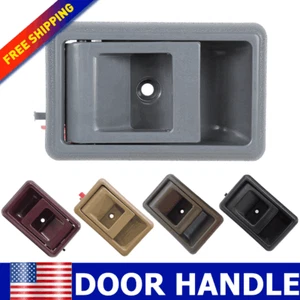Door Handle Inner Indoor Left Right for 1995-2000 Toyota Tacoma Gray Free Return - Picture 1 of 23
