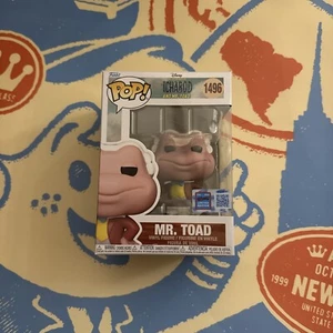 Mr Toad with Monocle FUNKO POP New York Comic Con STICKER IN HAND WITH PROTECTOR - Picture 1 of 6