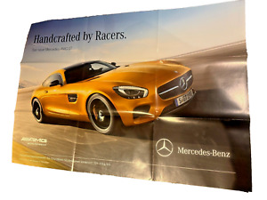 Doppel Poster - Mercedes AMG GT - Handcrafted by Racers ca. 84 x 60 cm