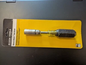 Klein Tools 632 Drive-A-Matic Ajuste Cojín Agarre Tuerca Driver HECHO EN EE. UU. - Imagen 1 de 4
